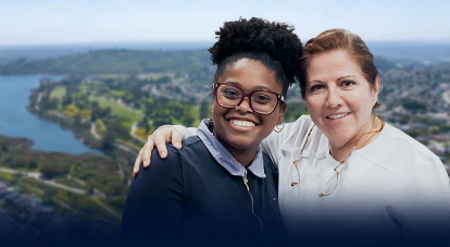 Dr. Irma Gavaldon and patient