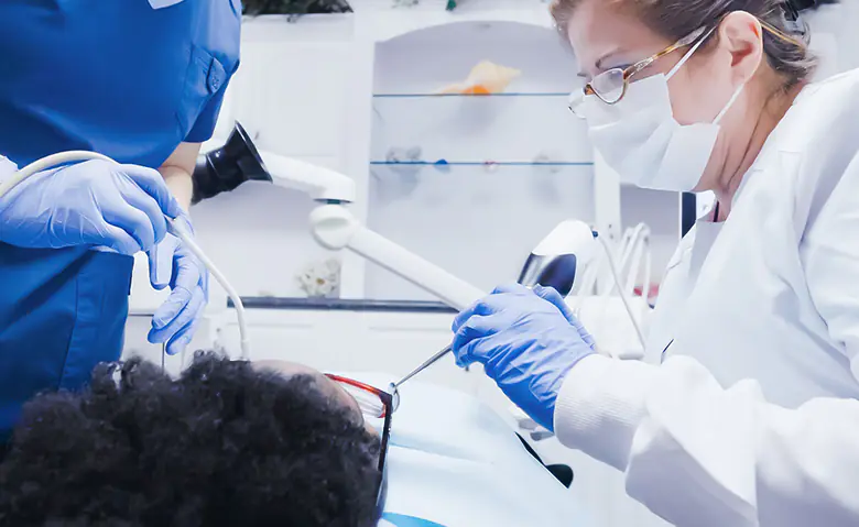 Dr. Irma Gavaldon at work