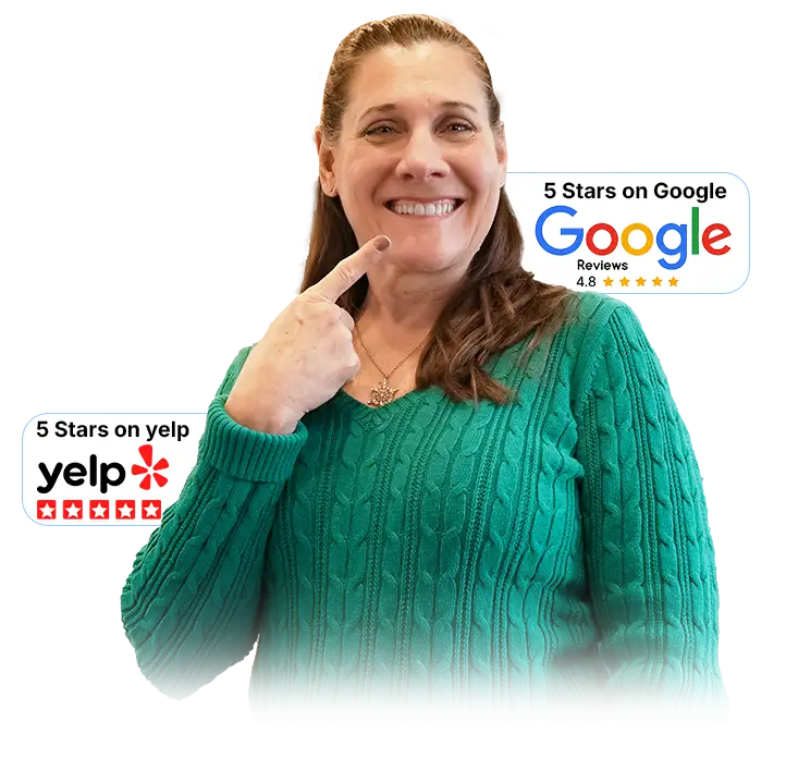 Happy patient after visiting Dental Expressions, Top Rated Dentist in San Carlos