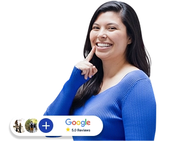 Happy patient after receiving his cosmetic teeth bonding at Dental Expressions