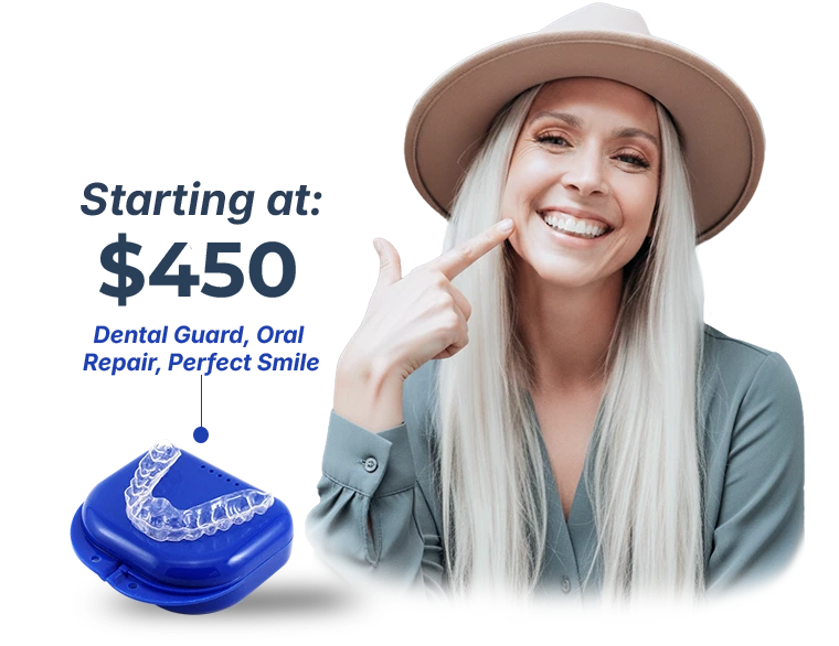 Happy patient after receiving his cosmetic teeth bonding at Dental Expressions